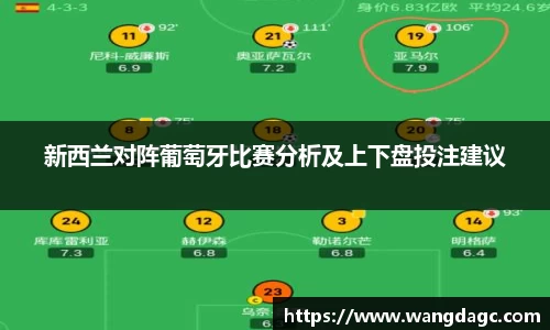 新西兰对阵葡萄牙比赛分析及上下盘投注建议